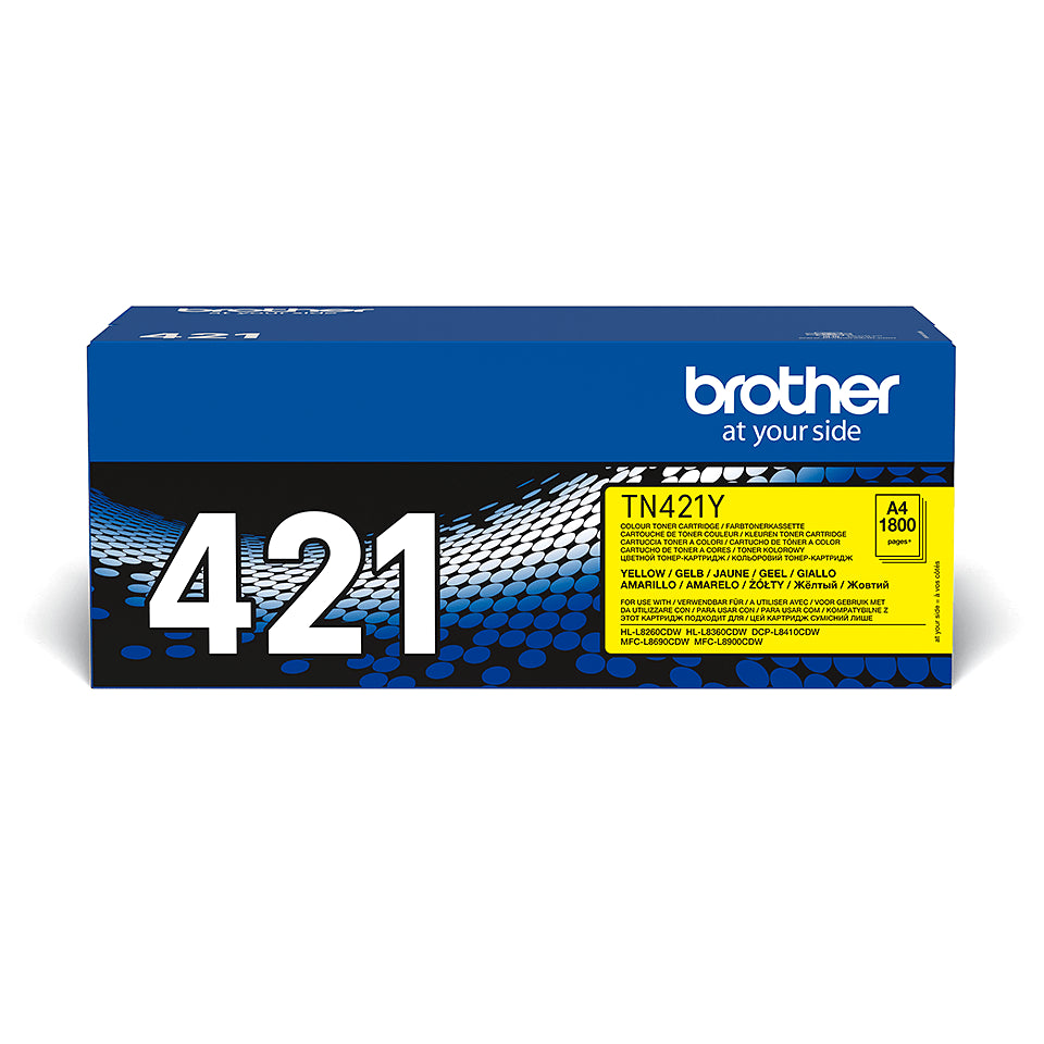 Brother Toner TN-421Y gelb (ca 1.800 Seiten) Brother Toner TN-421Y gelb (ca 1.800 Seiten)